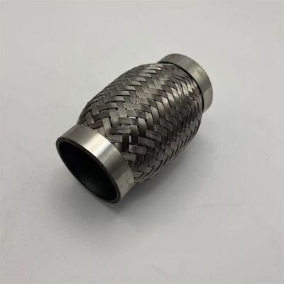 76mm Diameter Stainless Flex Exhaust , 304 Steel 8 Inch Exhaust Flex Pipe