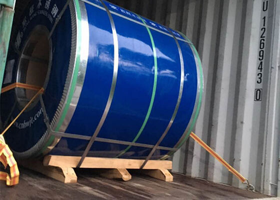 buy Professional 201 Stainless Steel Coil Cold Rolled / Hot Rolled Type 610mm ID online manufacture