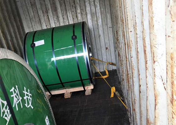 buy BA Finish Cold Rolled 316l Stainless Steel Coil 15mm Tolerance For Mill Edge online manufacture