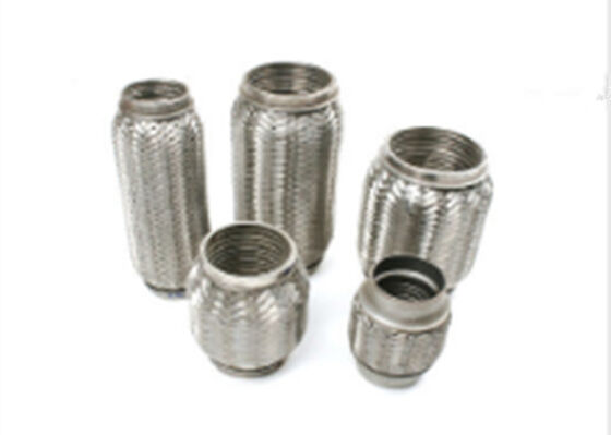 buy Double Layer Universal Flex Pipe Exhaust , 51 X 70mm Exhaust Flexi Pipe Replacement online manufacture