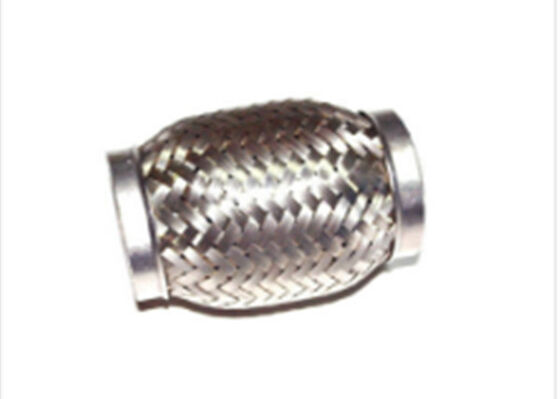 buy 45 X 200mm Size Auto Exhaust Flexible Pipe Wire Braided Meshed Outer Surface online manufacture