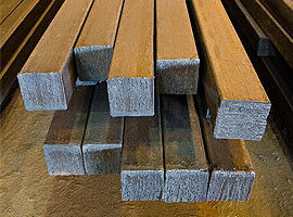 buy Stainless Steel Square Billets , 3000mm - 12000mm Length Billet Steel Bars online manufacture