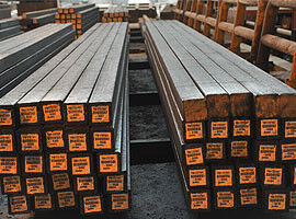 buy 201 316L Stainless Steel Billet , 100*100mm - 200*200mm Alloy Steel Billets online manufacture