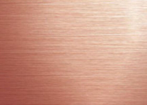 buy Decorative Rose Gold Stainless Steel Sheet , Durable Coloured Stainless Steel Sheet online manufacture