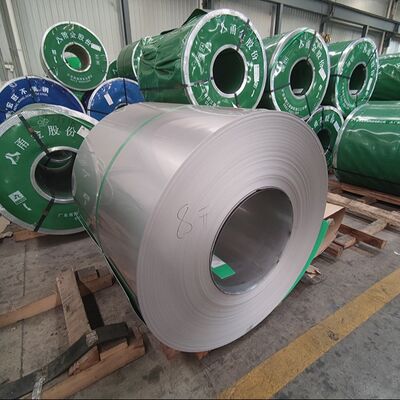 buy 610mm Coil ID Stainless Steel Roll , Mill Standard Prime Grade Steel Sheet Coil online manufacture