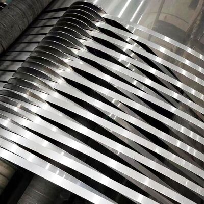 buy Hot Rolled / Cold Rolled Steel Strip , Grade 321 Stainless Steel Roll Slit / Mill Edge online manufacture