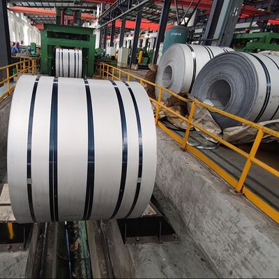 Buy 304 Hot Rolled Stainless Steel Coil Strips For Industry Mill / Slit Edge online manufacture