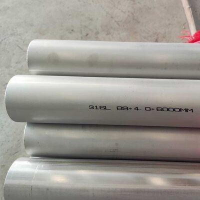 buy Welded Stainless Steel Pipe For Food Hygiene Grade Pipe 4m / 6m Length online manufacture