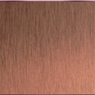 buy Rose Red Vacuum HL Colored Stainless Steel Sheets Grade 201 Raw Material online manufacture