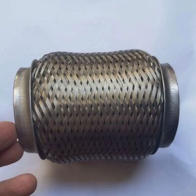 Buy Double Layer Universal Flex Pipe Exhaust , 51 X 70mm Exhaust Flexi Pipe Replacement online manufacture