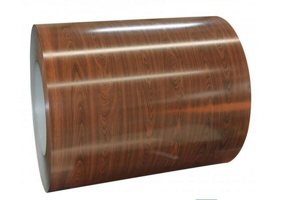 buy 2000mm Ss316 Wood Grain Prepainted Steel Coil For Wooden Wall online manufacture